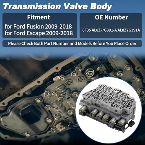 Cuerpo de válvula solenoide 6F35 AL8Z-7G391-A para caja de cambios de Ford Fusion y Escape 2