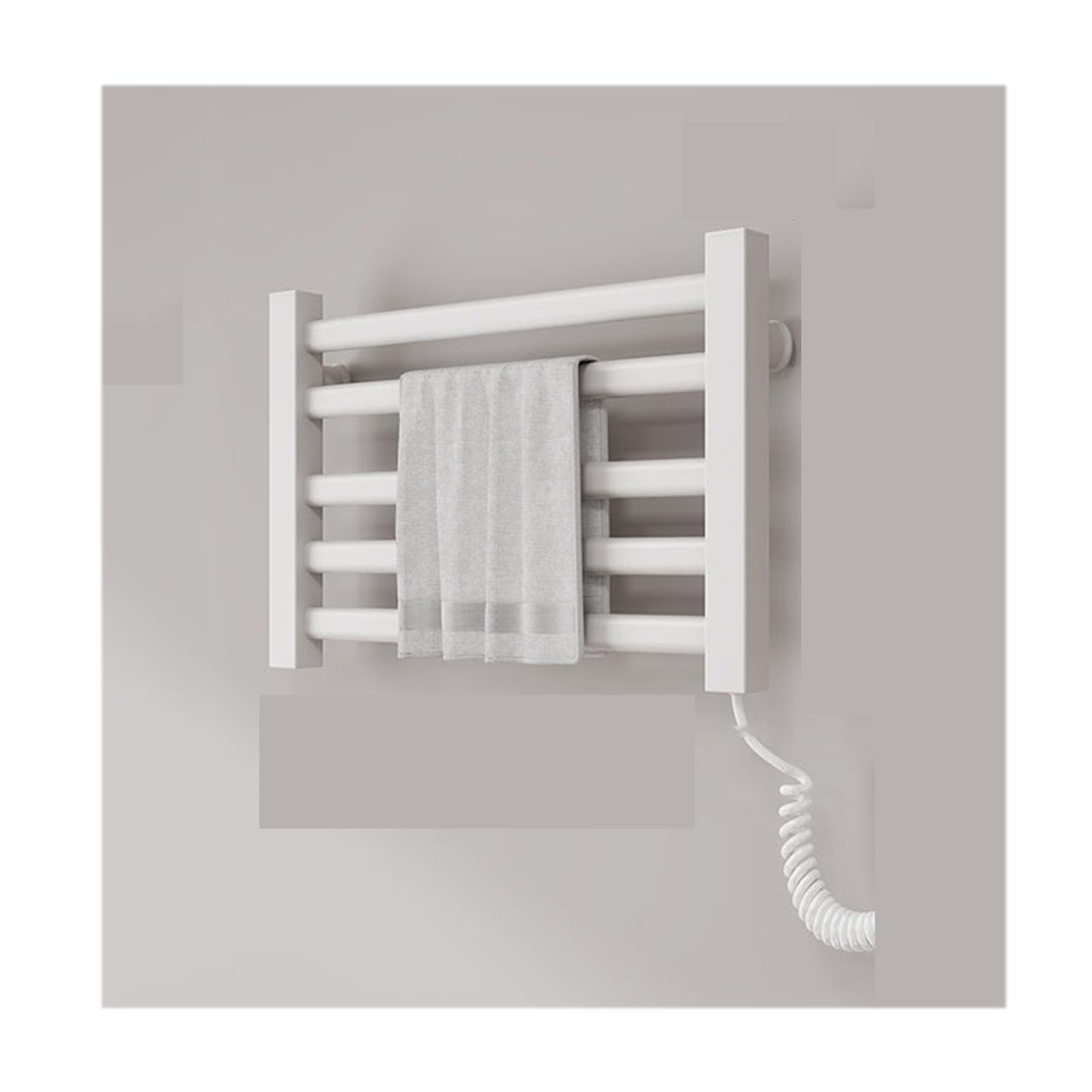 Sèche-serviettes mural compact pour des matins doux en salle de bain