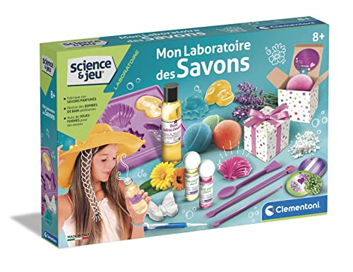 Clementoni - 52277-Mon laboratoire des savons-Jeu scientifique-8 ans to 12 ans