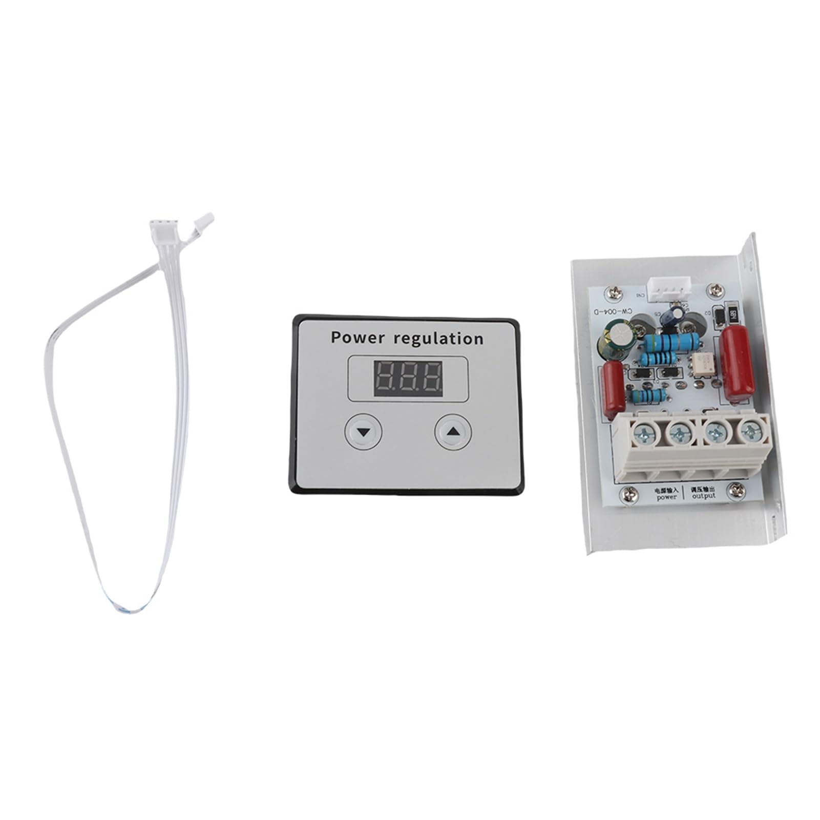 10000W Cyfrowy Regulator Napięcia SCR Regulator Regulacja Prędkości Ściemniacz Termostat AC 220V 80A Stabilizator Napięcia