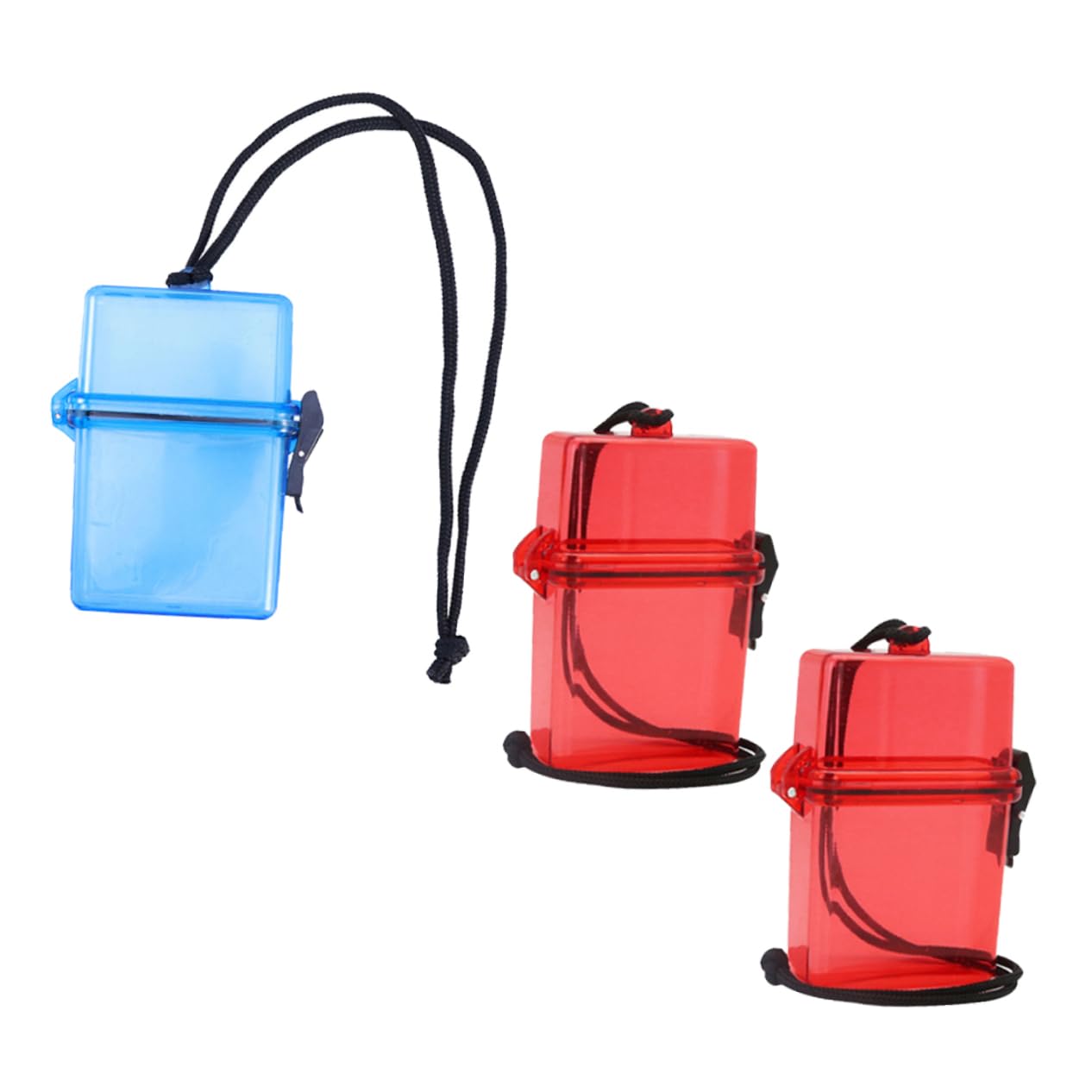 GOOHOCHY 3pcs Dry Bags Waterproof Box for Outdoor Travel Hiking Survival Camping Mountaineering Color