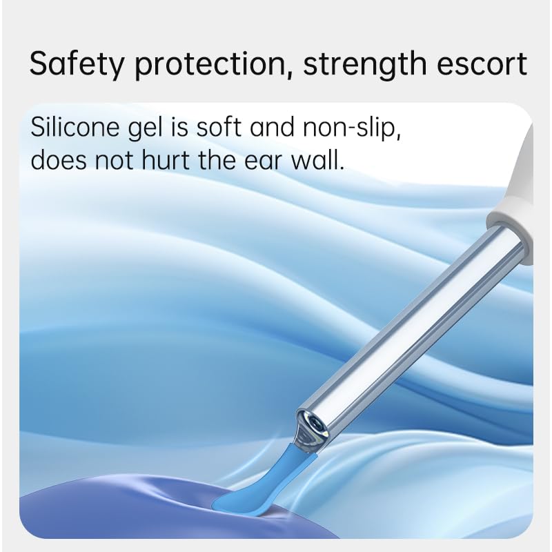 Image of CPENSUS Ear wax cleaner tool kit with 1080P camera WIFI & LED Light Rechargeable portable Baby Children adults gift gadget for IOS & Android