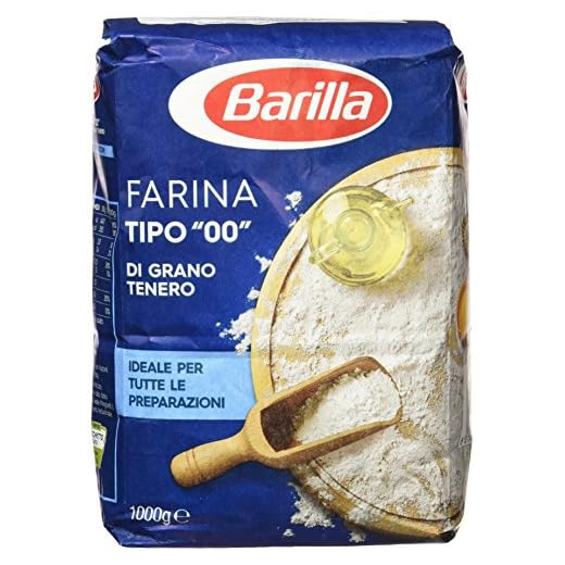 10 x Barilla Farina Tipo 00 Grano tenero mjöl mjukt vetemjöl 1 kg