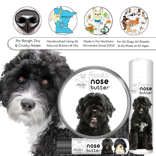 Image of The Blissful Dog Portuguese Water Dog Unscented Nose Butter - Dog Nose Butter, 1 Ounce