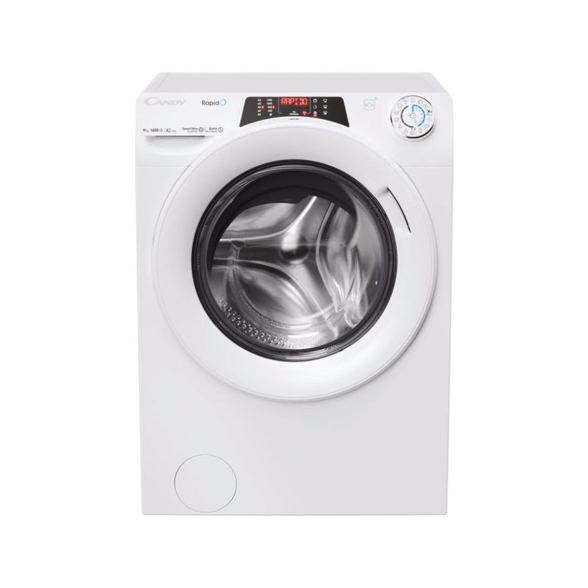 Candy Lavatatrice RapidÓ ECO 9kg, 1400 giri, Bianco