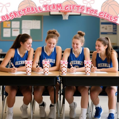Ferrochef 24 Pcs Basketball Party Favors Basketball Tumblers and Pens Bulk by Ferrochef - Used condition - Image 7