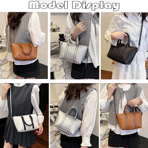 Leather Handbags Purses for Women y2k Purse Cute White Small Shoulder Bag for Women Trendy Handbag Shoulder Purses4