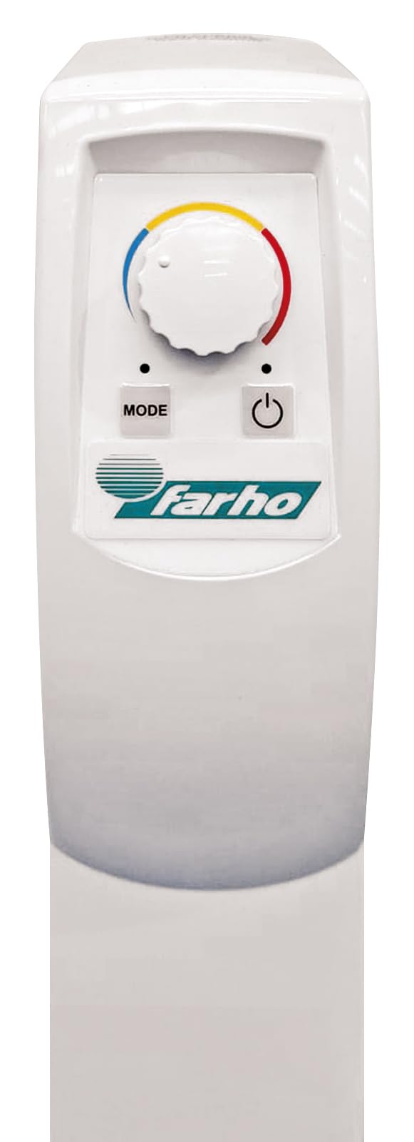 Farho Radiatore elettrico Nivo 330 W - Emettitore termico con termostato analogico programmabile 24/7 - Radiatore elettrico a basso consumo per soggiorni fino a 6 m² - 3 anni di garanzia