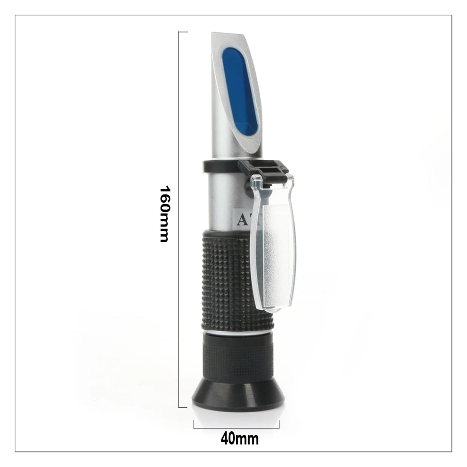 Refractómetro Medidor de azúcar, 0-90% Brix Elaboración Manual Auto Medidor de Salsa de Frutas Refractómetro de azúcar para apicultores