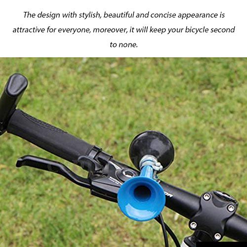Buzina de ar de bicicleta, Romacci Campainha de bicicleta Alarme Corneta de silicone Trompete de sil