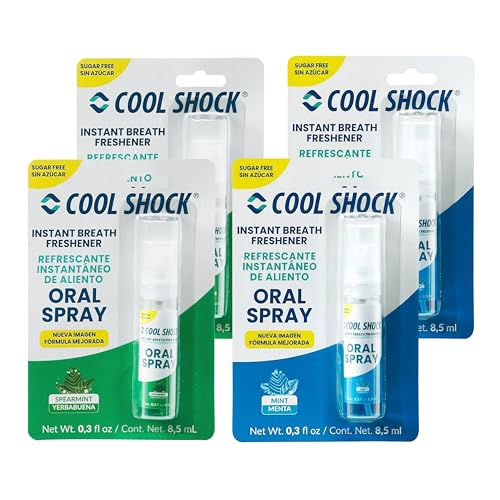 La Mejor Selección de Ck One Shock los más solicitados. 46 Cool Shock | Combo Refrescantes de Aliento. Spray Sabor Menta y Yerbabuena. 8.5ml. Sin Azúcar.Larga Sensación de Frescura. Caja 4 pz