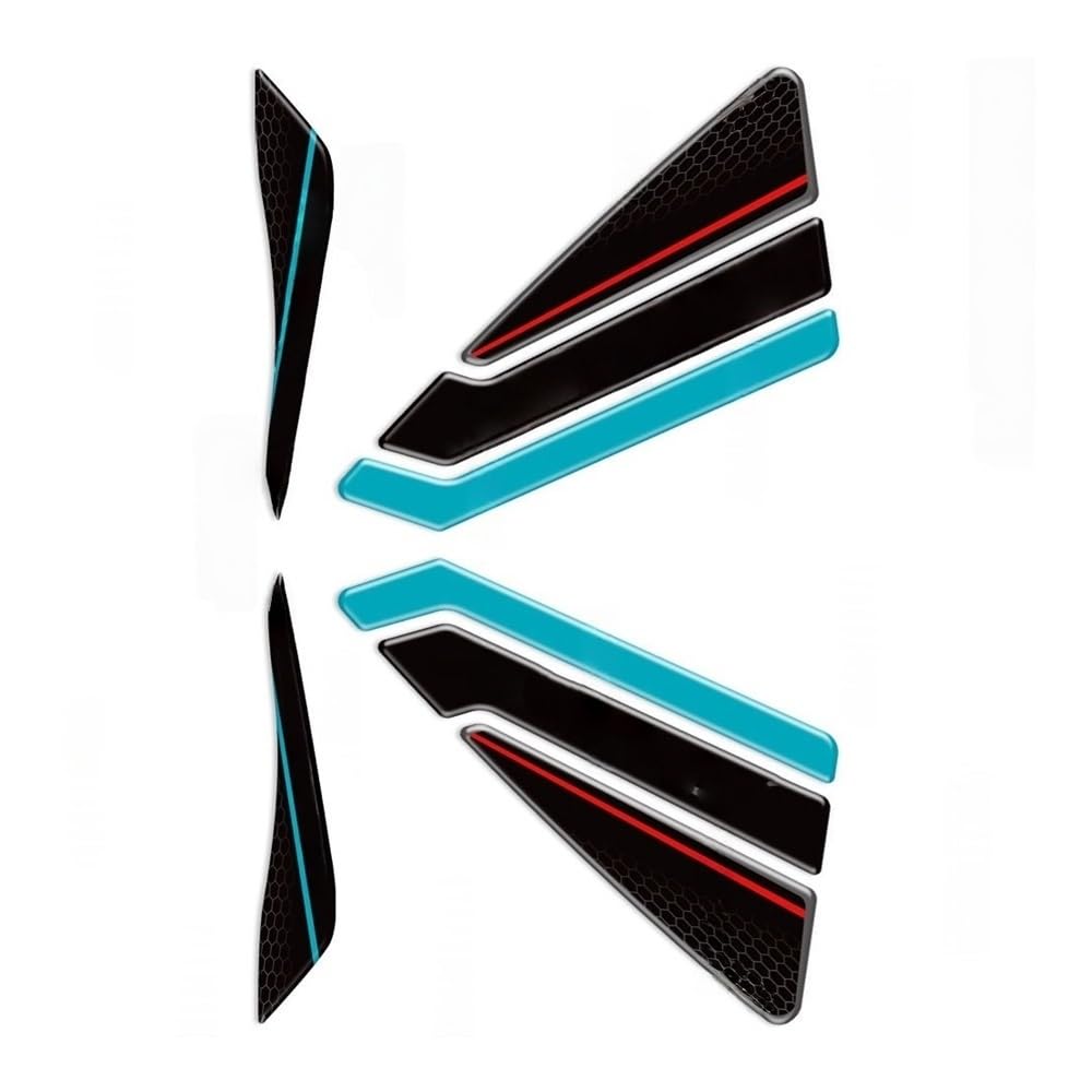 3D Motorcycle Fuel Tank Sticker Fairing Decals for MT07 for MT-07 for MT 07 2021-2024 2023 2022 Traction Pad Decal(Color2)