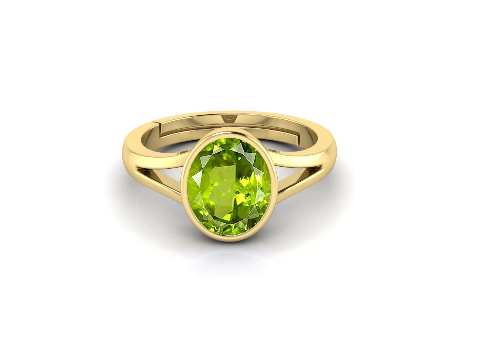 TODANI JEMS 10.25 Ratti 9.60 Carat Certified Natural Green Peridot Gemstone Adjustable Ring/Anguthi for Men and Women (B09Z2CRP1Y) Amazon Price History, Amazon Price Tracker