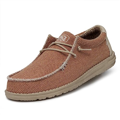 Image of HEYDUDE Men's Wally Suede Multiple Colors | Men's Shoes | Men's Lace Up Loafers | Comfortable & Light-Weight