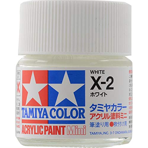 タミヤカラー アクリルミニ X-2 ホワイト 光沢