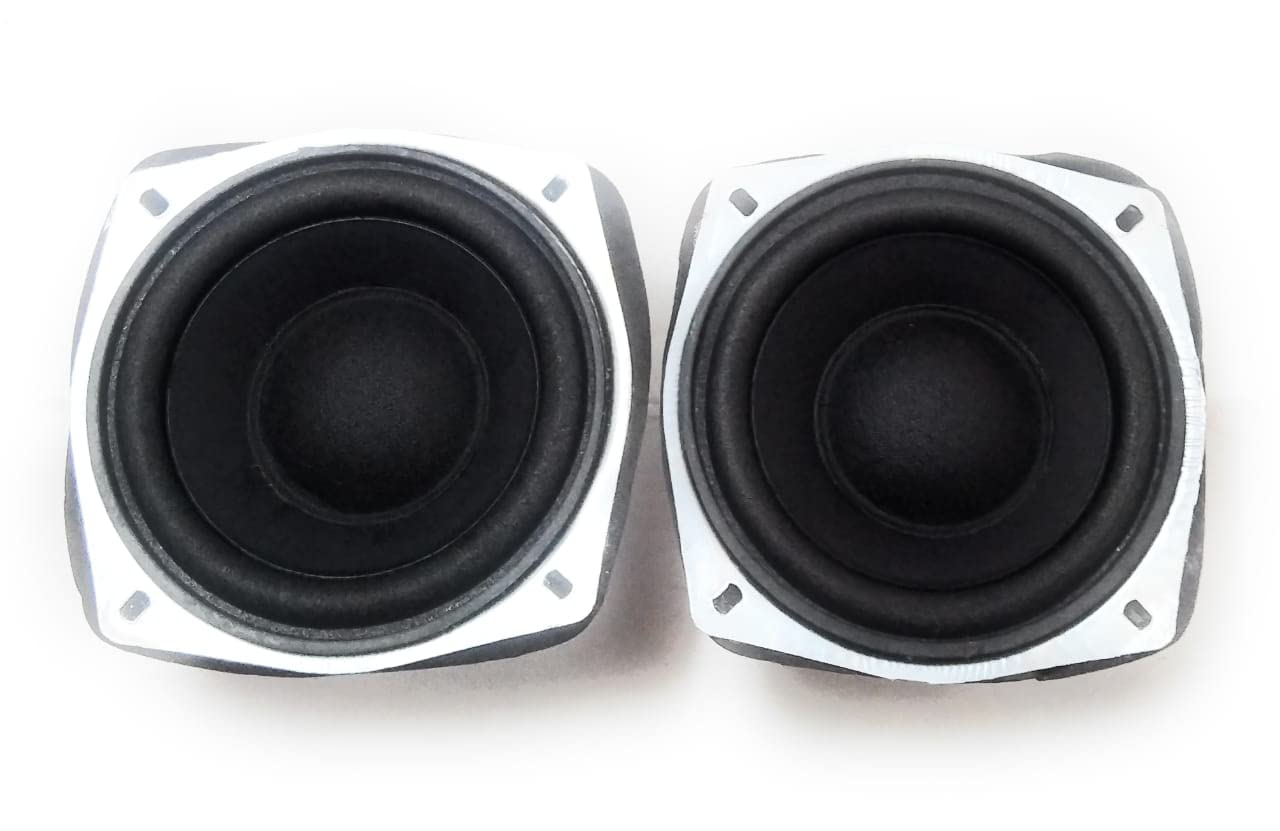 4" subwoofer Black Combo