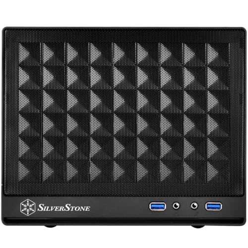 Casafoyer Technology Ultra Compact Mini-ITX Computer Case with Mesh Front Panel Black (SST-SG13B-USA) - Pack of 2 miniatura 2