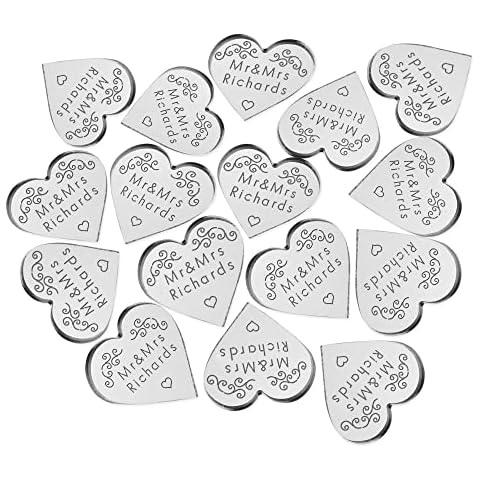 Personalised Mr & Mrs Wedding Bubbles Favours Cover