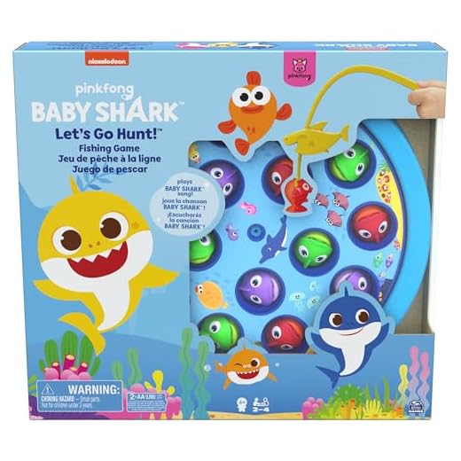 Baby Shark Fishing Game