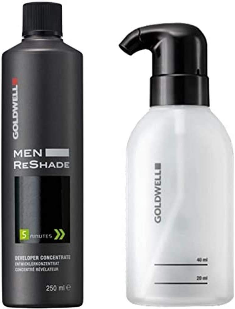 Goldwell Men Reshade developer concentrate 250 ml & applicator bottle