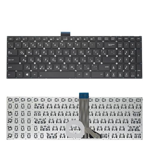 Clavier russe pour PC portable avec touches cyrilliques pour X502C