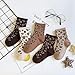 Nanmuir Toddler Boys Girls Spotted Leopard Ankle Socks Kids Polka Dots Cotton Casual Fashion Crew Socks