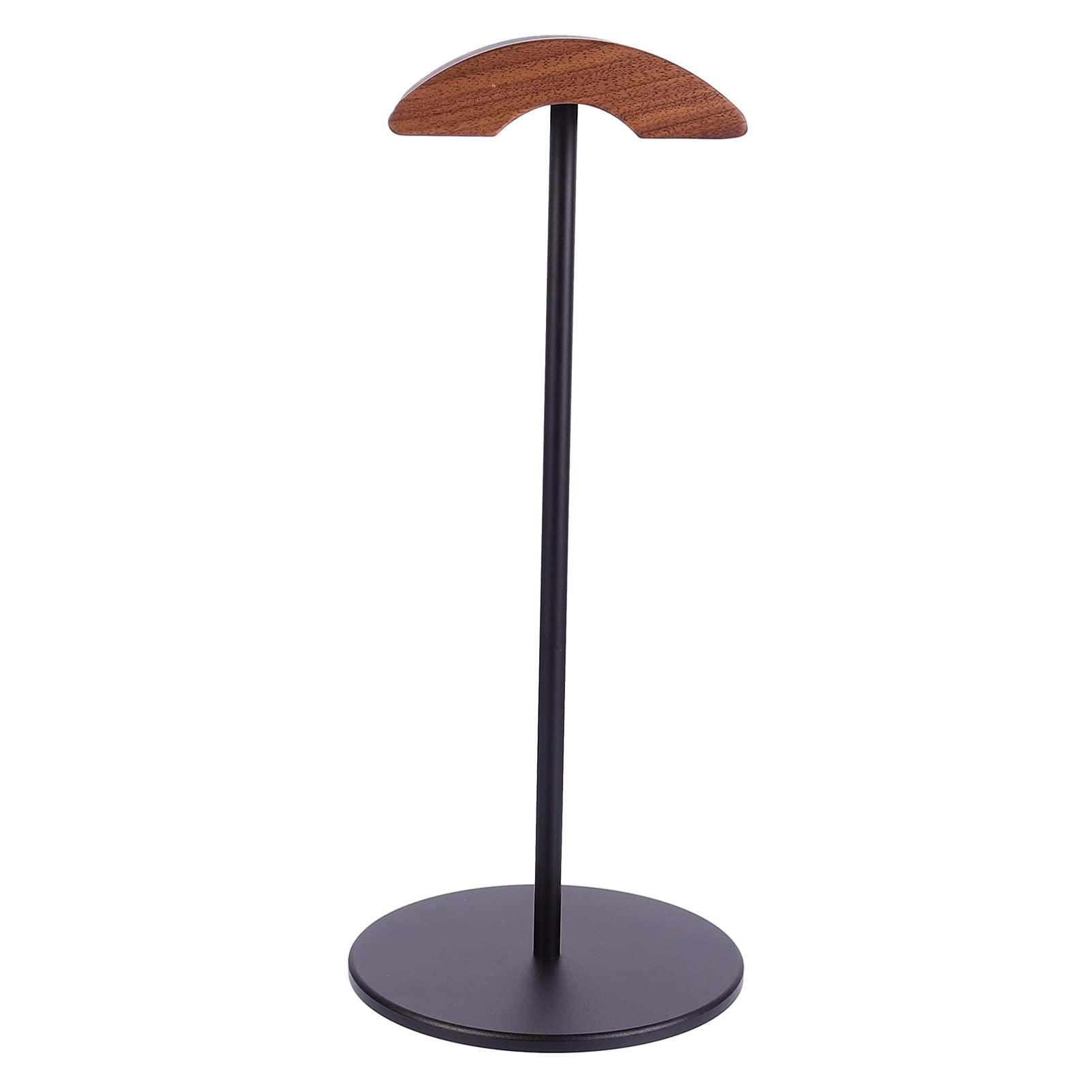 NIMMZ COLLECTION Dual Headset Stand Wood Headphone Stand Headset Holder Gaming Headset Hanger Headset Bracket Desk Earphone Stand Shelf with Aluminum Supporting Bar for Home Office Black PC Headset-image-48