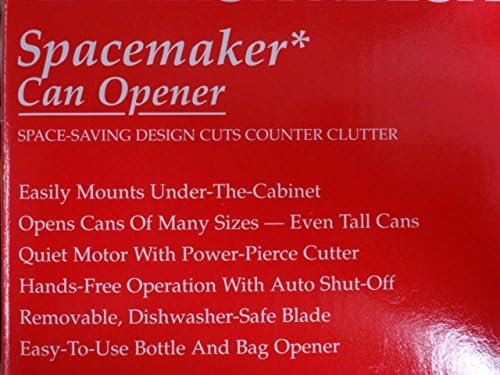 Black & Decker Spacemaker EC70 Can Opener with Bottle and Bag Opener