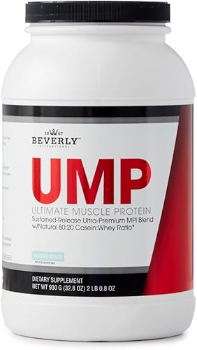 Vista 26 de Beverly International Ultimate Muscle Protein, Rocky Road, 2.05 libras, proteína en polvo, 1