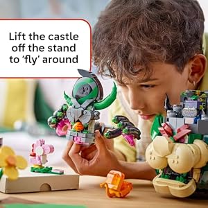 LEGO Super Mario Prince Florian & Castle Bowser Building Toy - Pretend Play Set for Boys & Girls, Ages 9+ - Building Blocks for Kids W/Digital Action & 4 Toy Figures - Gift Idea for Birthdays - 72042 — photo 4 of 6
