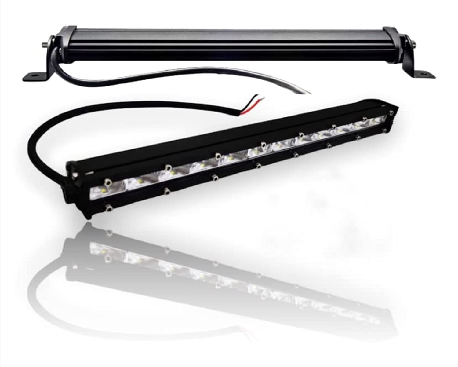 LED light bar single row. 20inch. 120w. 6D reflector. Off-road and ATV work light. 12-30v. Super powerful