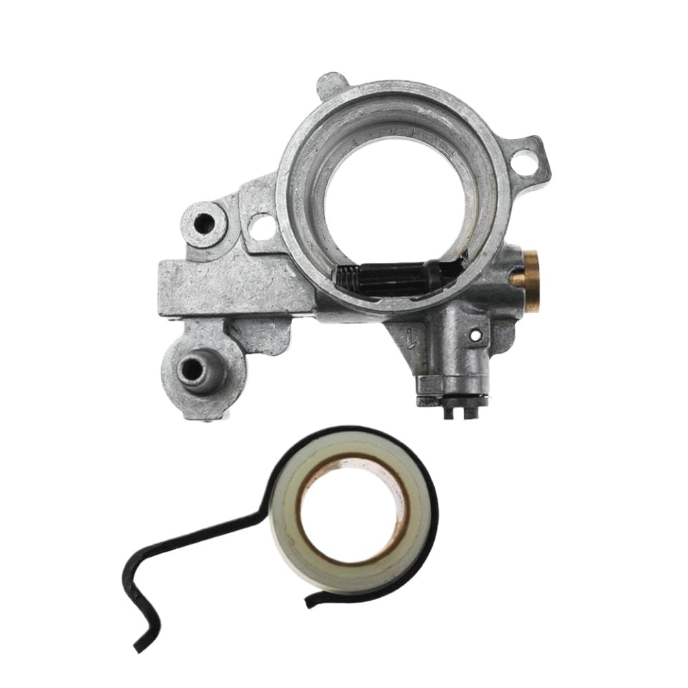 Oil Pump with Worm 1128 640 3206 Compatible with MS441 MS460 MS461 Chainsaws Replacement Part