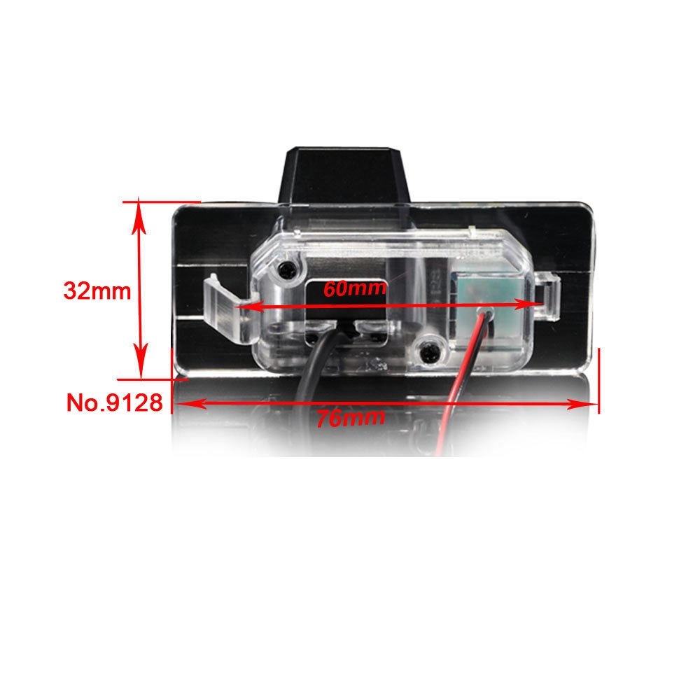 HD Color CCD Waterproof Vehicle Car Rear View Backup Camera - Image 3