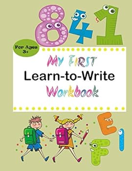 Paperback My First Learn to Write Workbook: Practice for Kids with Pen Control, Line Tracing, Letters, and More! (Kids coloring activity books) [French] Book