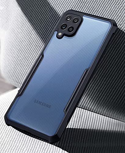 Image of Pikkme Back Cover for Samsung Galaxy M32 4G / F22 4G (TPU, Plastic | Eagle Black)