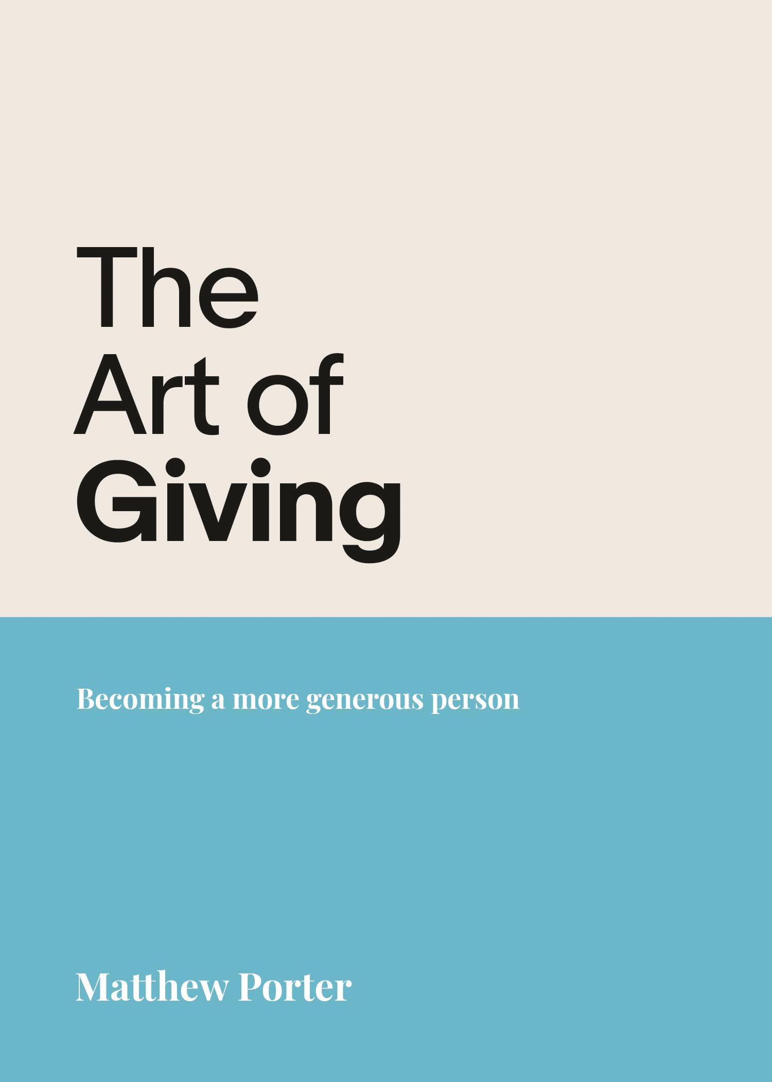 Authentic Media - The Art of Giving - Paperback Book