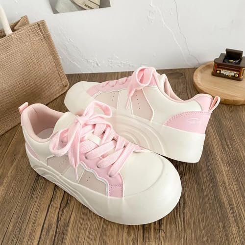 Chunky Sneakers for Women & Girls - Cute Y2K Platform 3.5cm Walking Shoes for Travel & Gifts 5