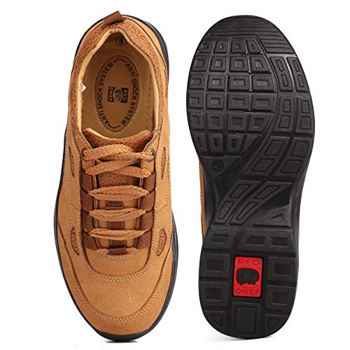Image of Red Chief Nubuck Leather Casual Shoes for Men | Lace-Up Shoes for Men| RC1975