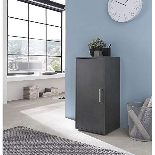 Preisvergleich Produktbild roomindo Aktenschrank Büroschrank Ordnerschrank Mehrzweckschrank Graphit NEU / OVP