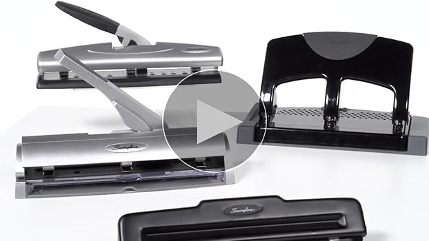 【CPC-L30】ばやし Swingline Precision Pro Desktop 2 Or 3 Hole Punch, 10 Sheet