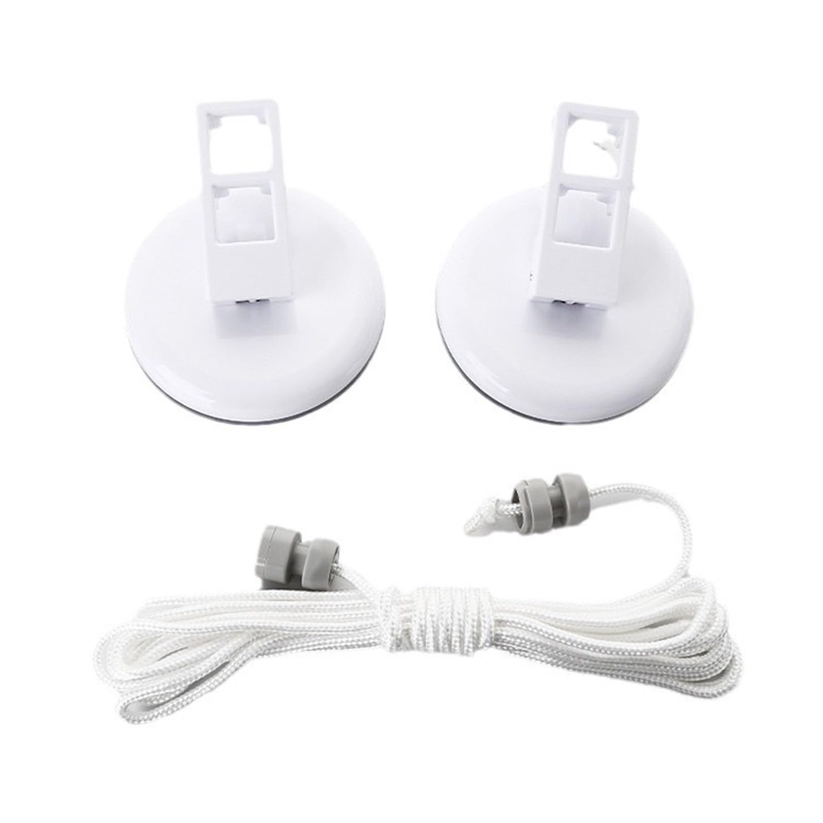 Retractable Clothesline Suction Cup Clothesline Balcony Space Utiliser Indoor Clothes Rack for Bathroom, Hotel