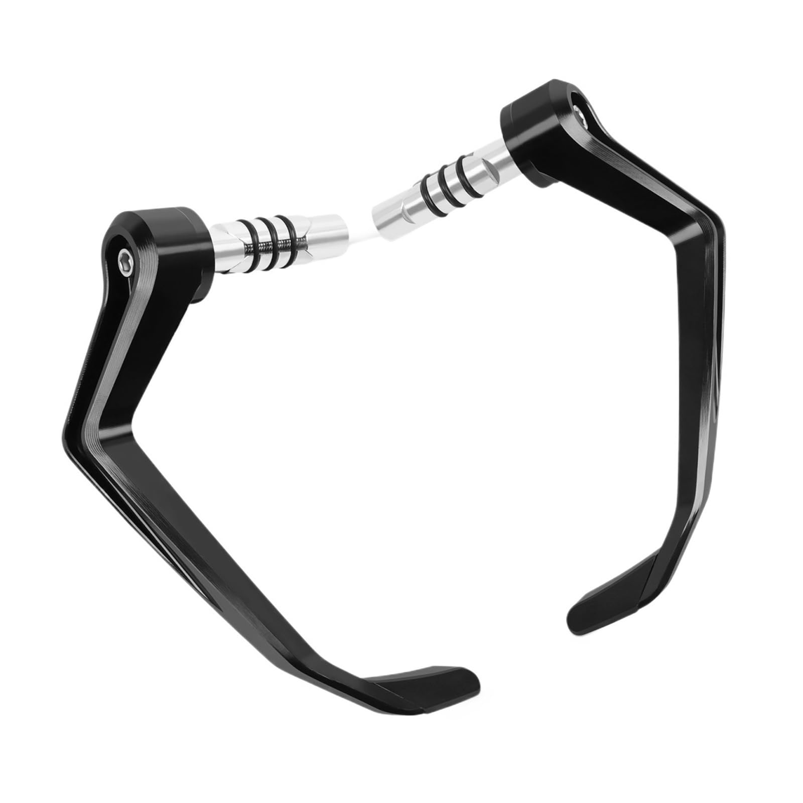 Lbcsrmh Black 1 Pair Motorcycle Brake Clutch Lever Protector Universal Motorcycle 7/8" 22Mm Handlebar Brake Clutch Levers Protector Guard Handguards Hand Guard Protector Lever Guards
