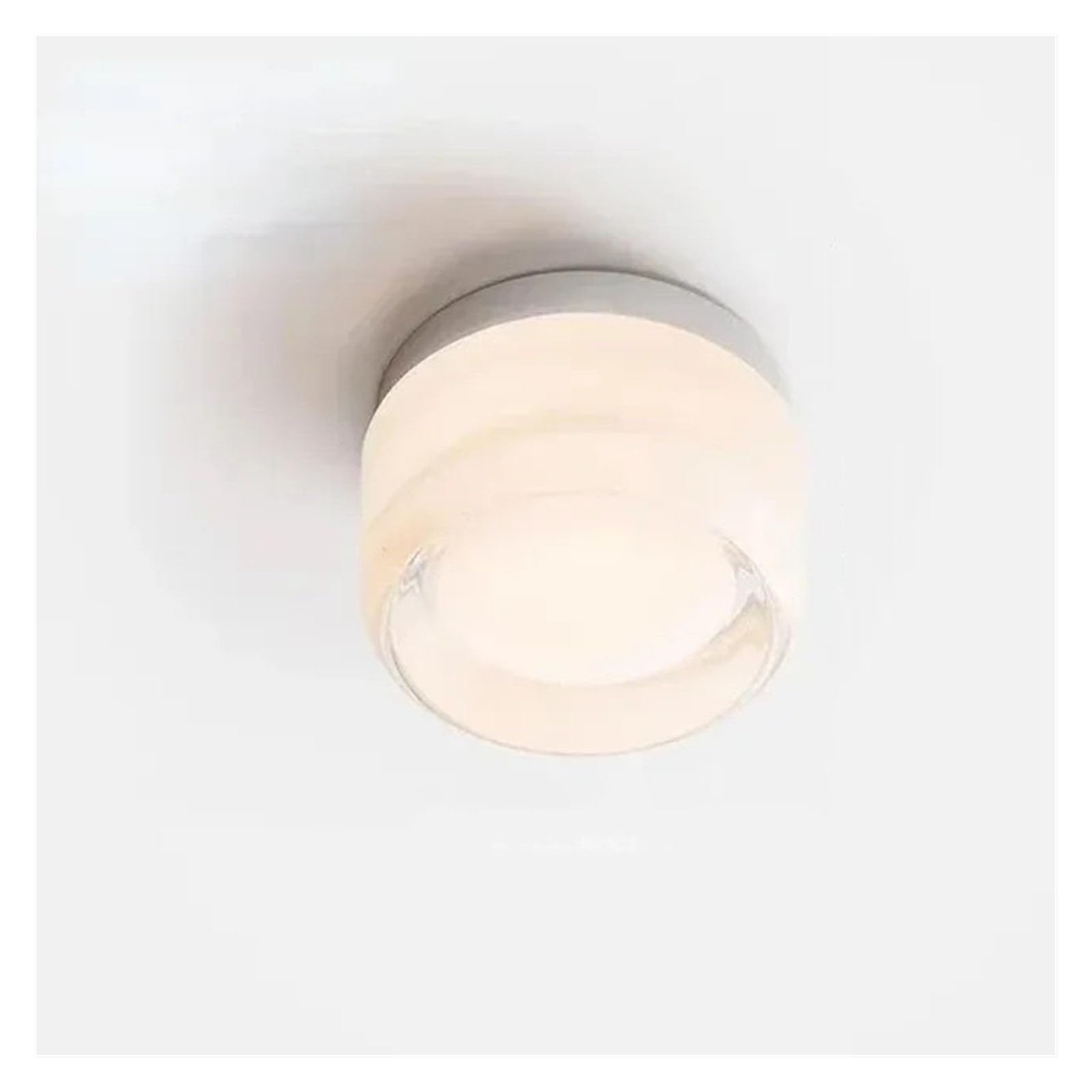 KUNYOS Modern Round Wall Lamp LED Acrylic Light Sconce Living Room Aisle Corridor Bedroom Bathroom Home Decoration Indoor Lighting(Cold White,E)