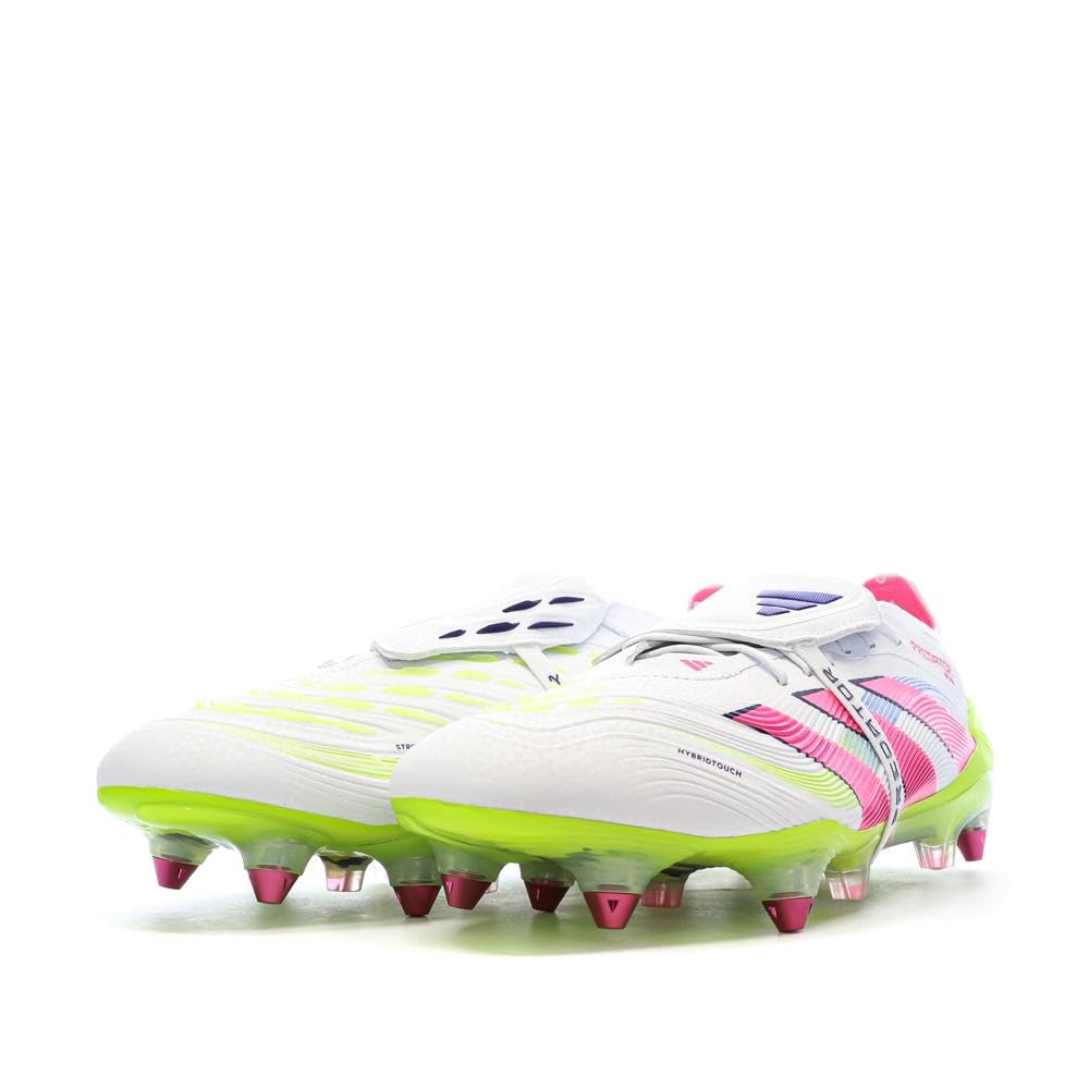 adidas Scarpe da Calcio Bianco/Rosa Uomo Predator Elite FT SG