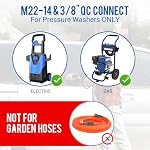 MEKOH Short Pressure Washer Gun 4000PSI, Stubby Pressure Washer Gun 10.5GPM - Image 3