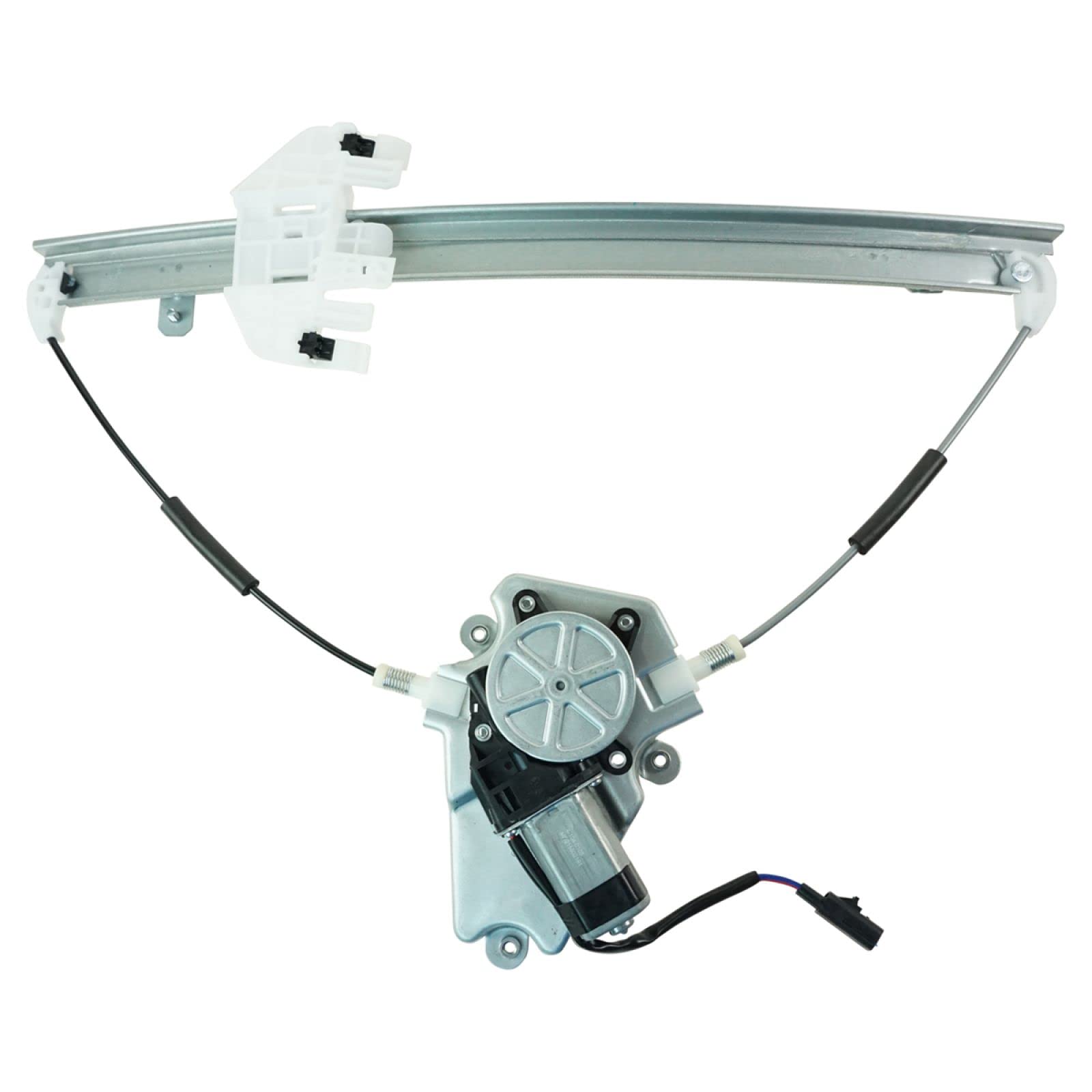 TRQ Front Right Power Window Regulator &amp; Motor Assembly Passenger Side | For 2006-2007 Jeep Liberty