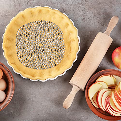 image for Ferraycle 2 Pieces Pie Weights for Baking Crust Pie Crust Weight Prote