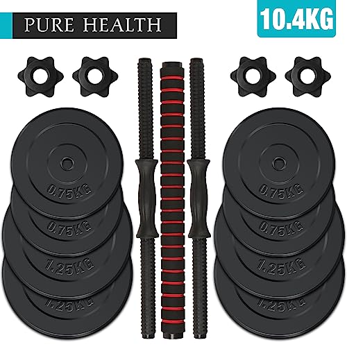 Adjustable Dumbbells Weights Set for Men & Women - Perfect for Bodybuilding & Fitness - 10kg/15kg/20kg/40kg - Image 3