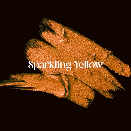 Image of FASHION COLOUR German Eyeshadow Stick Matte & Shimmer | Long Lasting, High Pigment, Blendable Eye Shadow Pencil | Built-In Sharpener | Sparkling Yellow