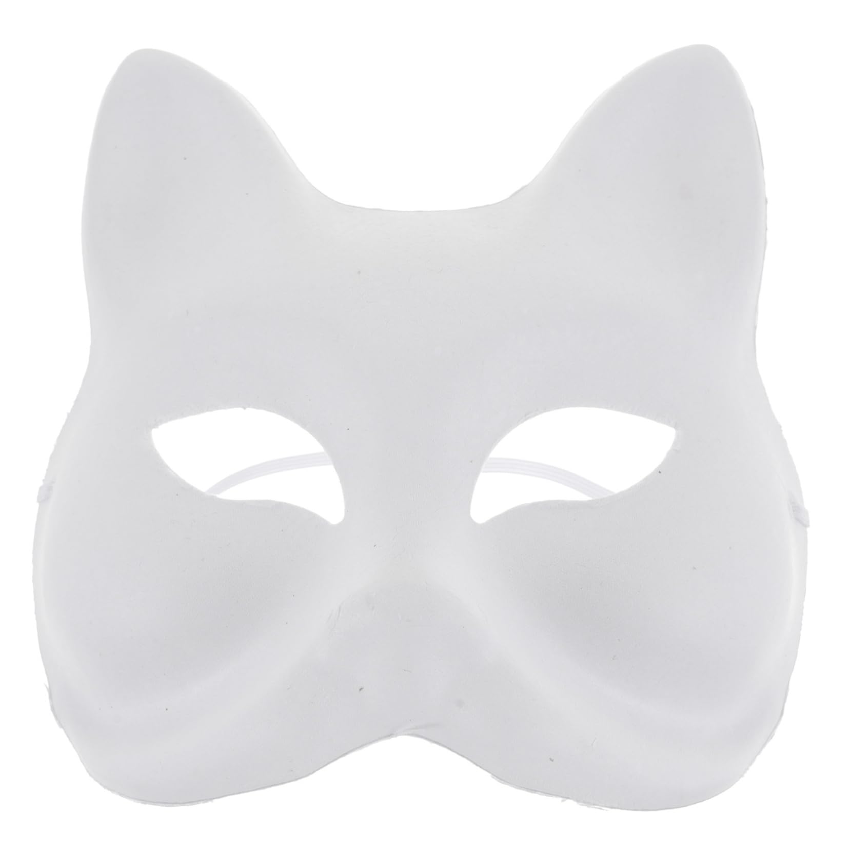 VICASKY 30pezzi Maschera Di Carta Bianca Da Colorare Per Cosplay Maschere Animali Per Feste Eventi e Decorazioni Maschera Vuota Per Per Compleanni e Carnevali